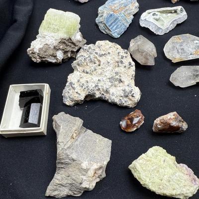 Raw Emerald, Ruby, Aragonite and More (B1-BM)