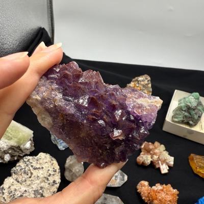 Raw Emerald, Ruby, Aragonite and More (B1-BM)