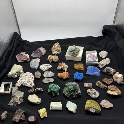 Raw Emerald, Ruby, Aragonite and More (B1-BM)