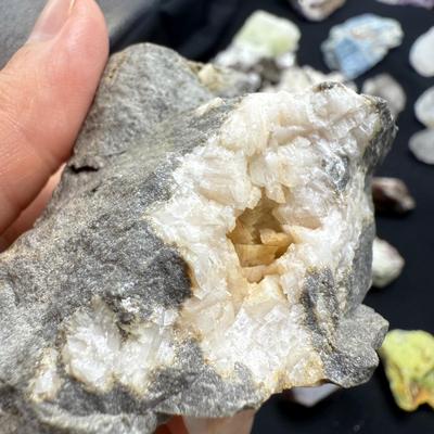 Raw Emerald, Ruby, Aragonite and More (B1-BM)