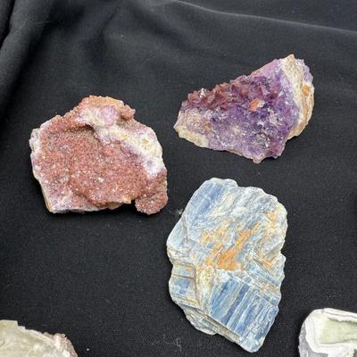 Raw Emerald, Ruby, Aragonite and More (B1-BM)