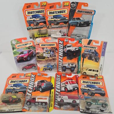 LOT 84: Matchbox Cars Including Snowmobile