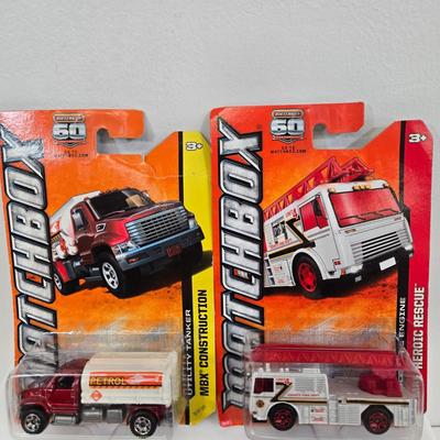 LOT 84: Matchbox Cars Including Snowmobile