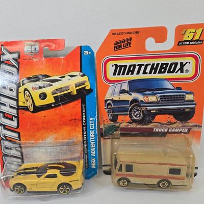 LOT 85: Multiple Matchbox Cars Including Truck Camper and More