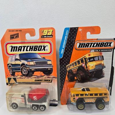 LOT 87: Multiple Matchbox Cars Including Cement Truck