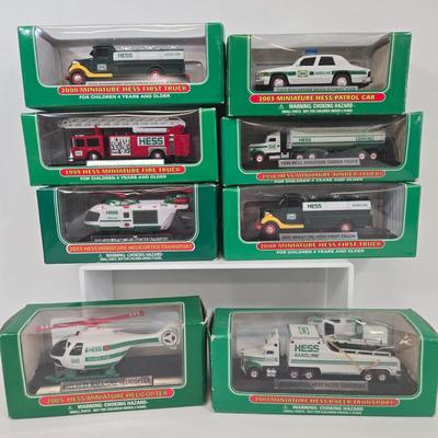 LOT 89: Various Miniature Hess Vehicles