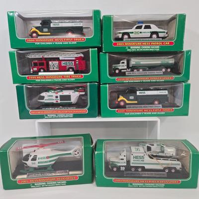 LOT 89: Various Miniature Hess Vehicles
