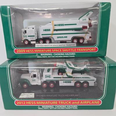 LOT 90: Miniature Hess Vehicles from Various Years