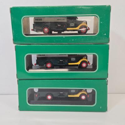 LOT 91: Multiple Miniature Hess Vehicles from Various Years
