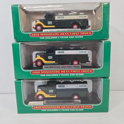 LOT 91: Multiple Miniature Hess Vehicles from Various Years