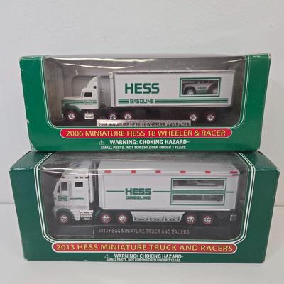 LOT 91: Multiple Miniature Hess Vehicles from Various Years