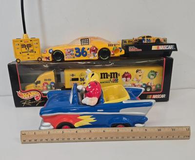 LOT 93: HotWheels M&M Truck, Ceramic Car, and More