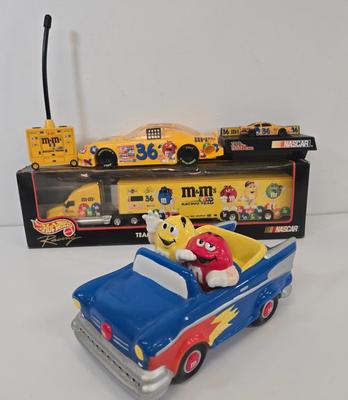 LOT 93: HotWheels M&M Truck, Ceramic Car, and More