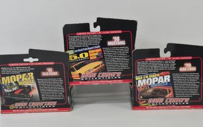 LOT 94: Mopar Muscle, Road Champs, and More Collectible Cars