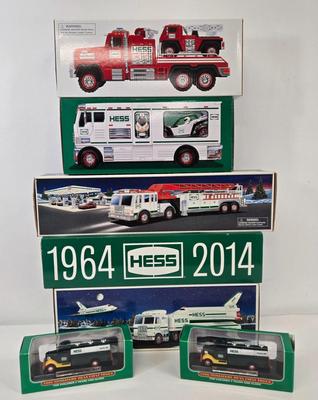 LOT 96: Hess Vehicles from Various Years/ NIB