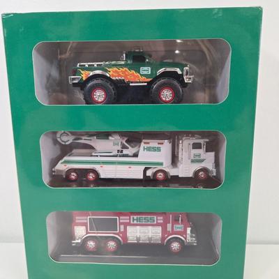 LOT 100: 2022 Hess Truck, 2017 Mini Collection, 2021 Mini Collection, and More / All in Original Boxes