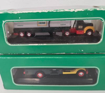 LOT 100: 2022 Hess Truck, 2017 Mini Collection, 2021 Mini Collection, and More / All in Original Boxes