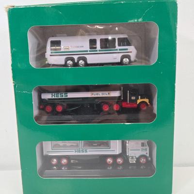 LOT 100: 2022 Hess Truck, 2017 Mini Collection, 2021 Mini Collection, and More / All in Original Boxes