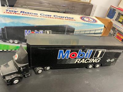 LOT 121: Collection of Toy Trucks with Original Packaging - Mobil, Sunoco and More