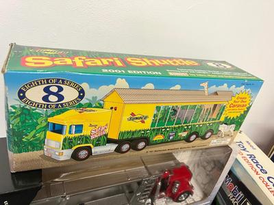 LOT 121: Collection of Toy Trucks with Original Packaging - Mobil, Sunoco and More