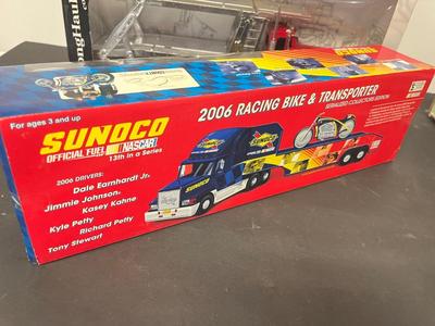 LOT 121: Collection of Toy Trucks with Original Packaging - Mobil, Sunoco and More