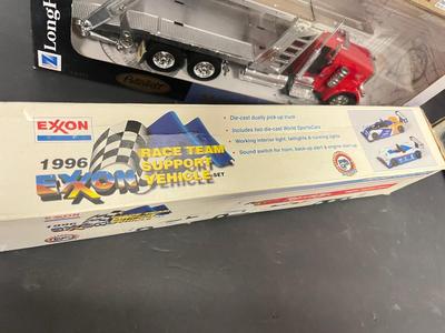 LOT 121: Collection of Toy Trucks with Original Packaging - Mobil, Sunoco and More