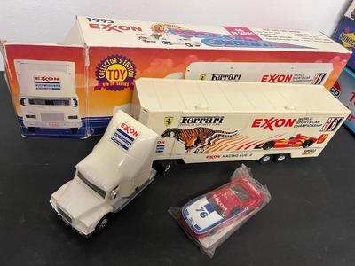 LOT 122: Collection of Toy Trucks with Original Packaging - Amoco, Exxon and More
