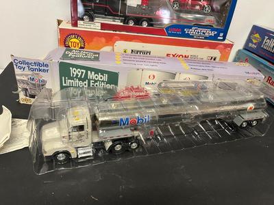 LOT 122: Collection of Toy Trucks with Original Packaging - Amoco, Exxon and More
