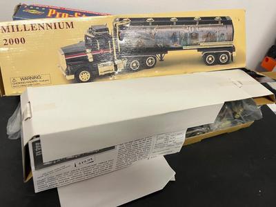 LOT 123: Collection of Toy Trucks with Original Packaging - Sunoco, Mobil, More