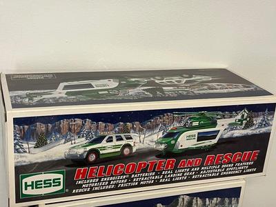 LOT 126: Collection of Hess Trucks with Original Boxes