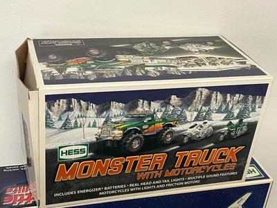 LOT 126: Collection of Hess Trucks with Original Boxes
