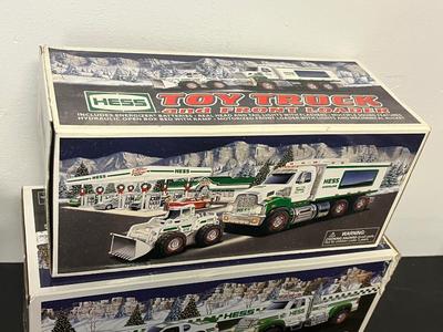 LOT 126: Collection of Hess Trucks with Original Boxes