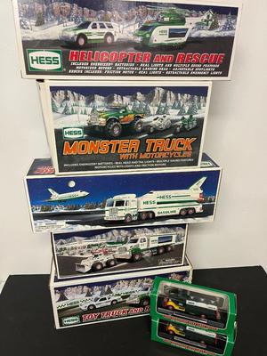 LOT 126: Collection of Hess Trucks with Original Boxes