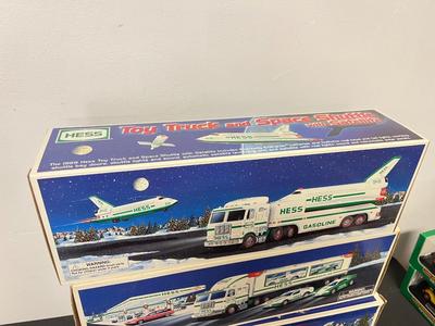 LOT 127: Collection of Hess Trucks with Original Boxes