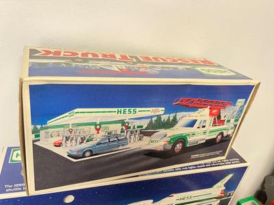 LOT 127: Collection of Hess Trucks with Original Boxes