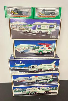 LOT 127: Collection of Hess Trucks with Original Boxes