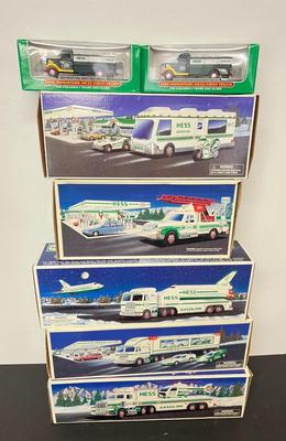 LOT 127: Collection of Hess Trucks with Original Boxes