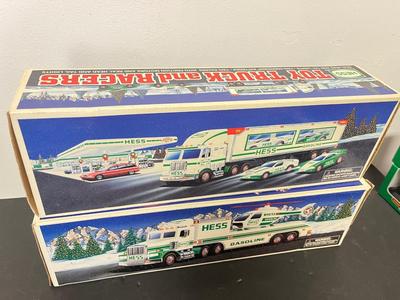 LOT 127: Collection of Hess Trucks with Original Boxes