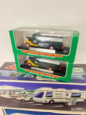 LOT 127: Collection of Hess Trucks with Original Boxes
