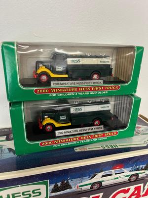 LOT 128: Collection of Hess Trucks with Original Boxes