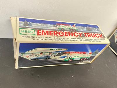 LOT 129: Collection of Hess Trucks with Original Boxes
