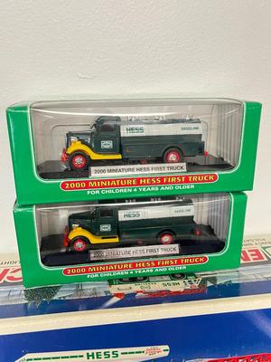 LOT 129: Collection of Hess Trucks with Original Boxes
