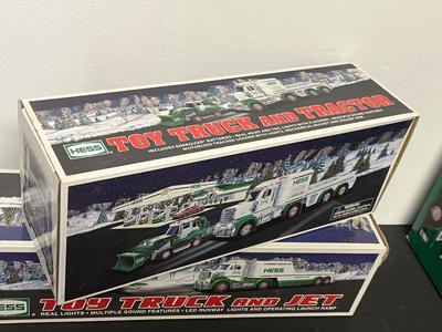 LOT 130: Collection of Hess Trucks with Original Boxes