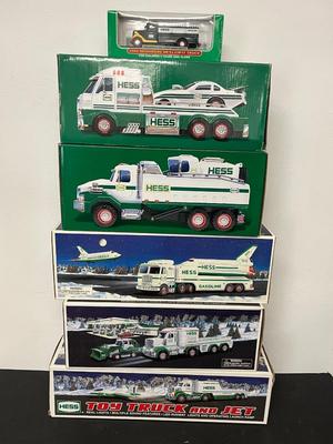 LOT 130: Collection of Hess Trucks with Original Boxes