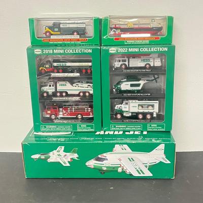 LOT 131: Collection of Hess Trucks with Original Boxes