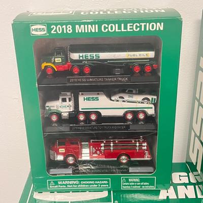 LOT 131: Collection of Hess Trucks with Original Boxes