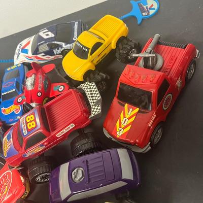 LOT 132: Assorted Toy Cars and Trucks