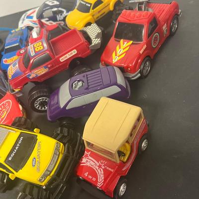 LOT 132: Assorted Toy Cars and Trucks
