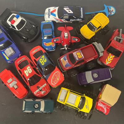 LOT 132: Assorted Toy Cars and Trucks