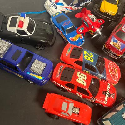 LOT 132: Assorted Toy Cars and Trucks